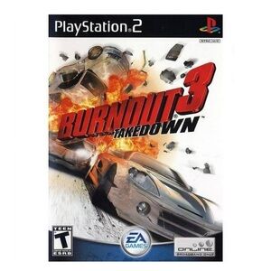 PLAY STATION 2 Burnout 3 Takedown Game